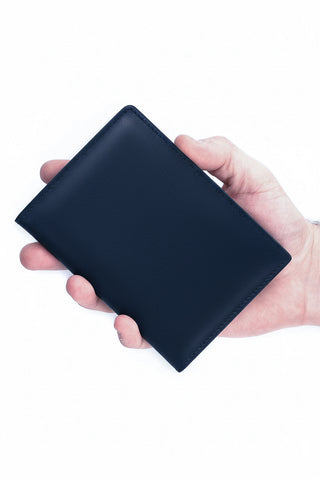 Porta passaporte de couro 14x10cm