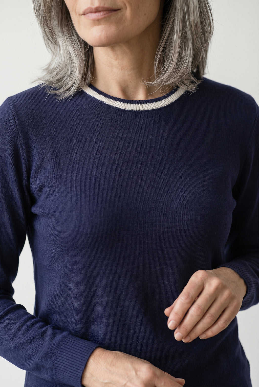 Blusa de malha manga longa 60007