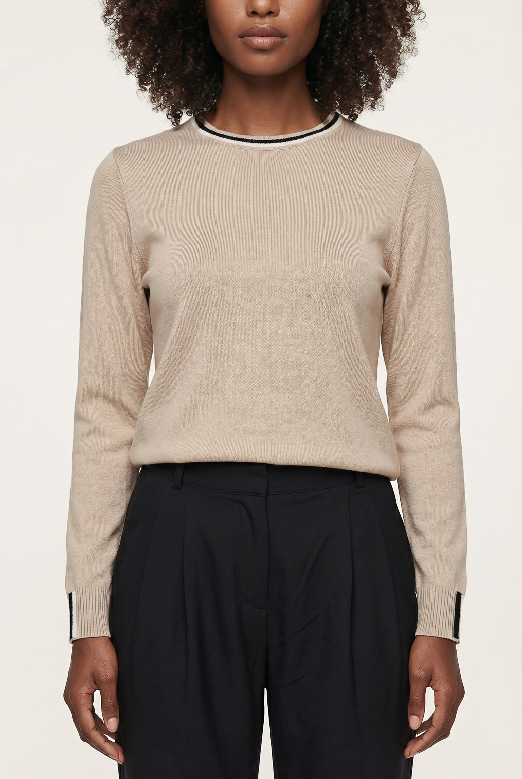 Blusa de malha manga longa 60007