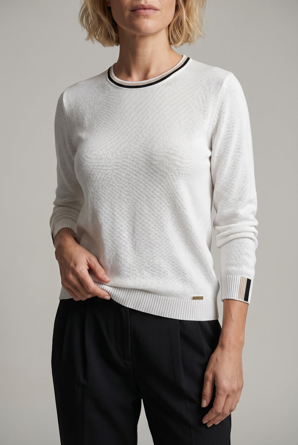 Blusa de malha manga longa 60007
