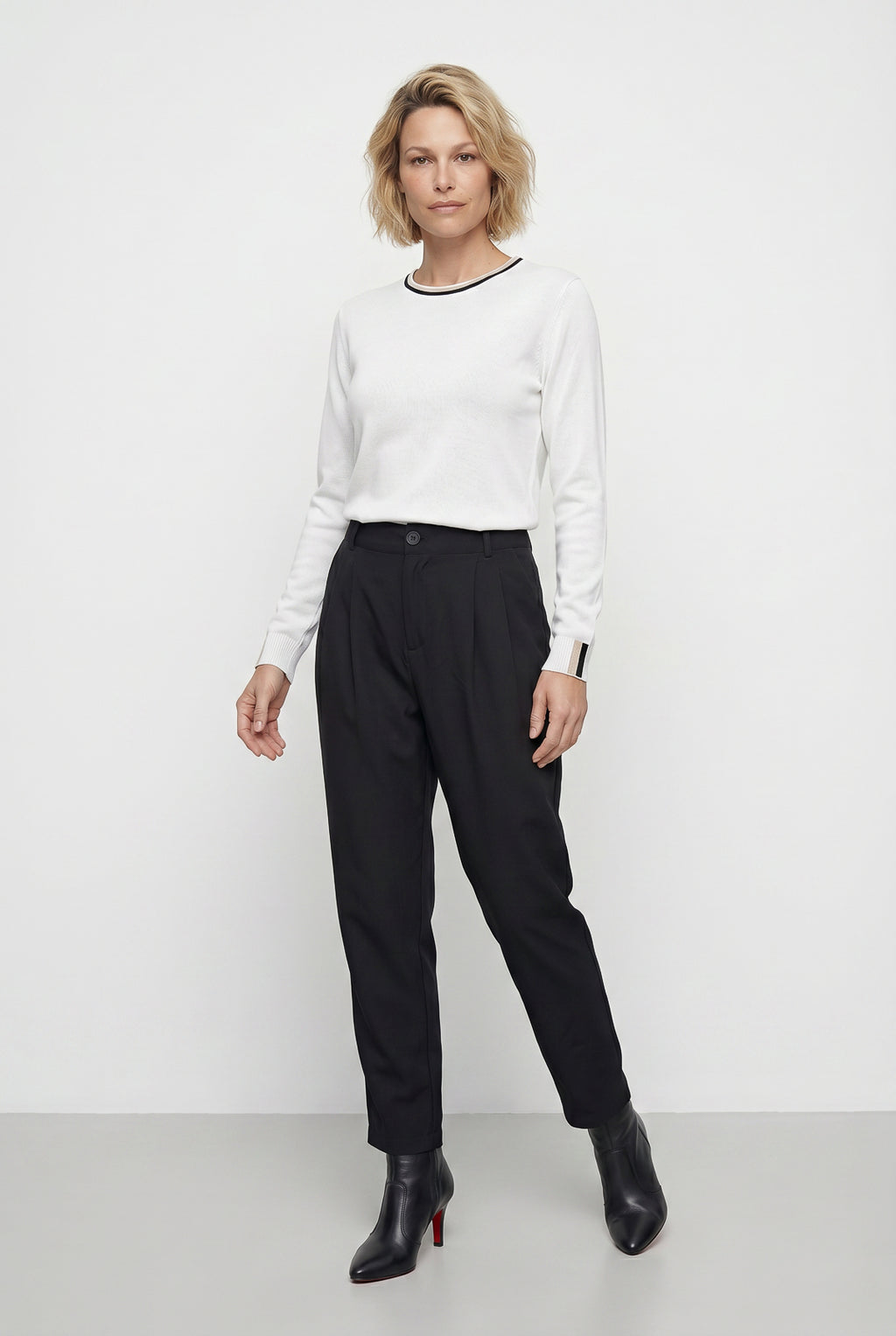 Blusa de malha manga longa 60007
