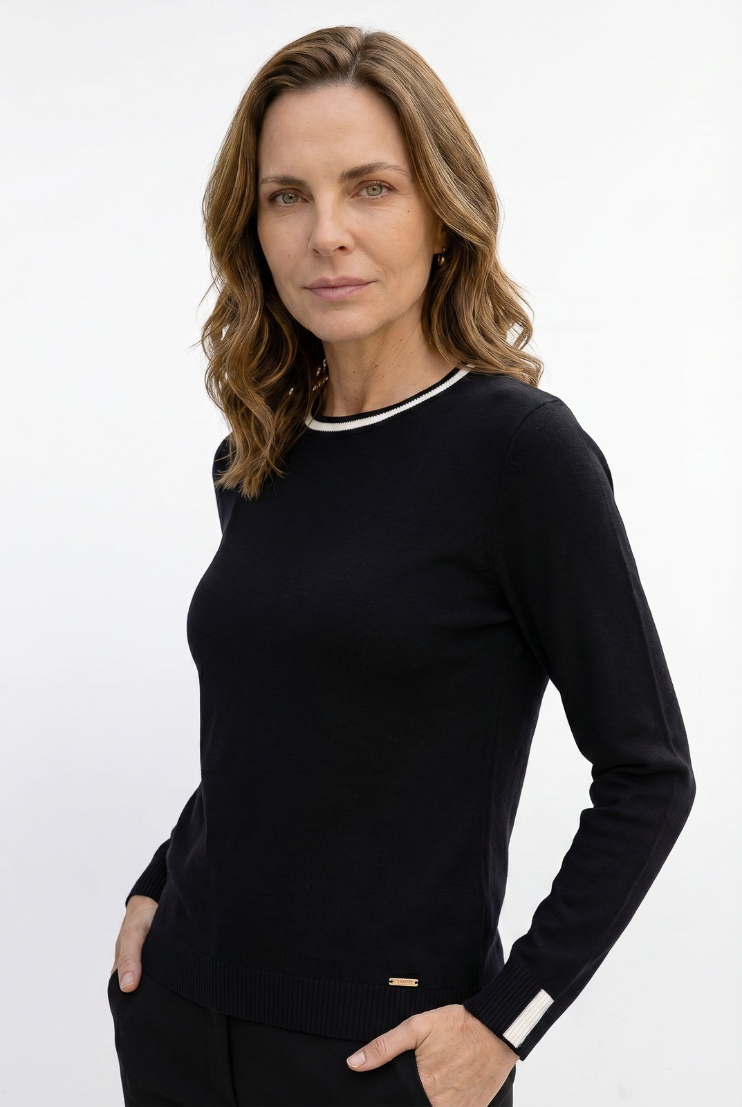 Blusa de malha manga longa 60007