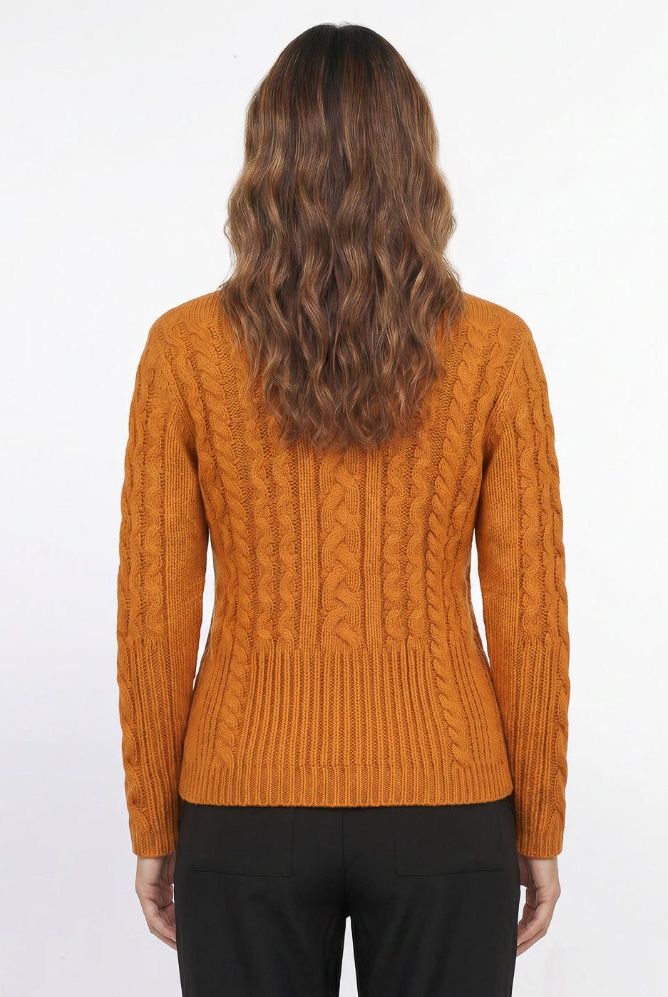Blusa feminina de tricô gola canoa 60016