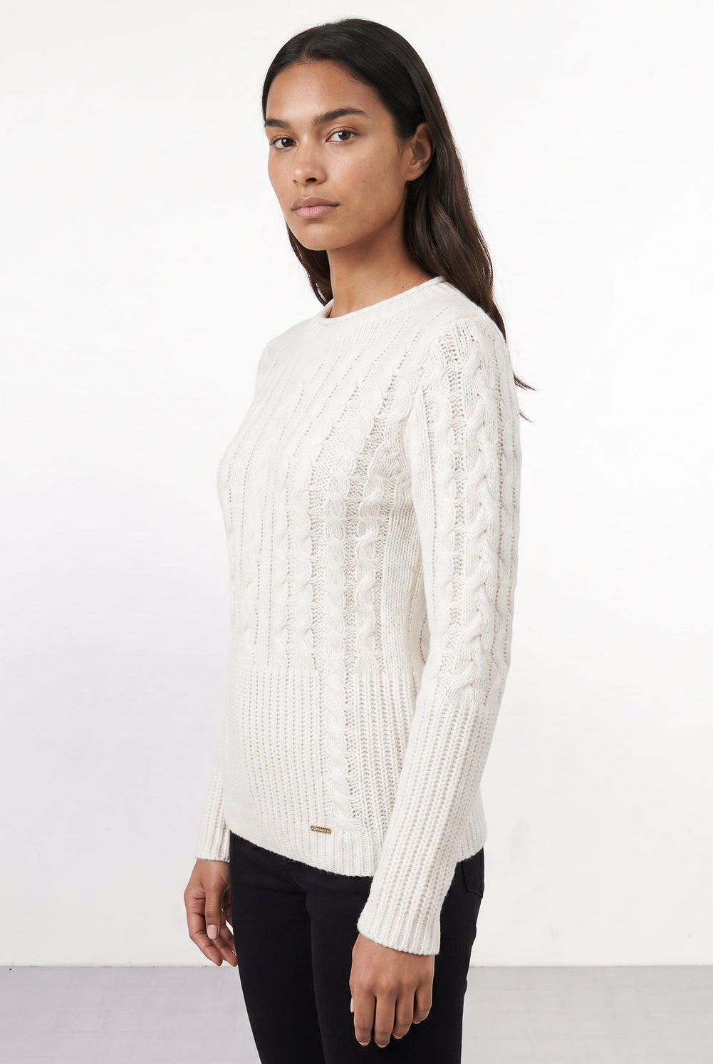 Blusa feminina de tricô gola canoa 60016
