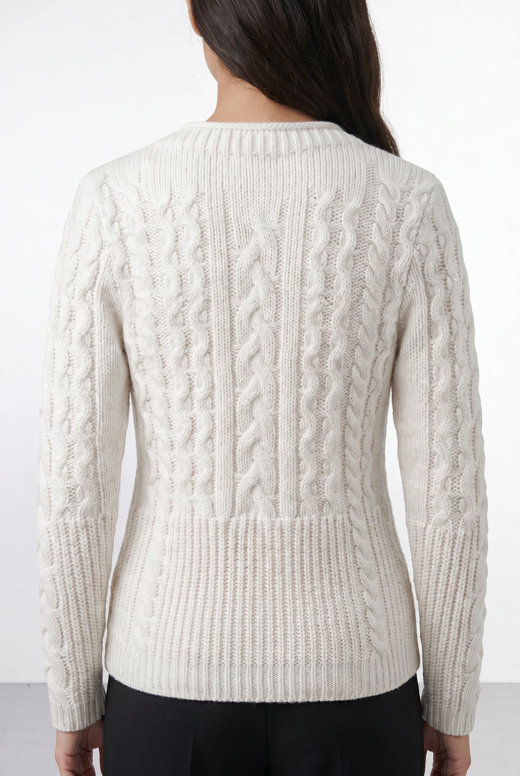 Blusa feminina de tricô gola canoa 60016