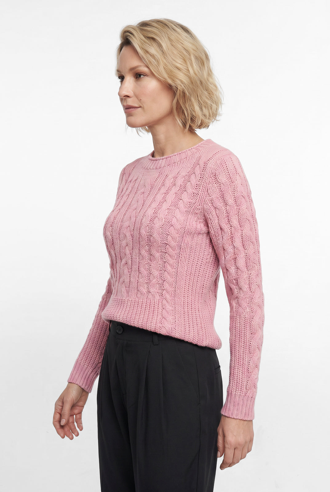 Blusa feminina de tricô gola canoa 60016