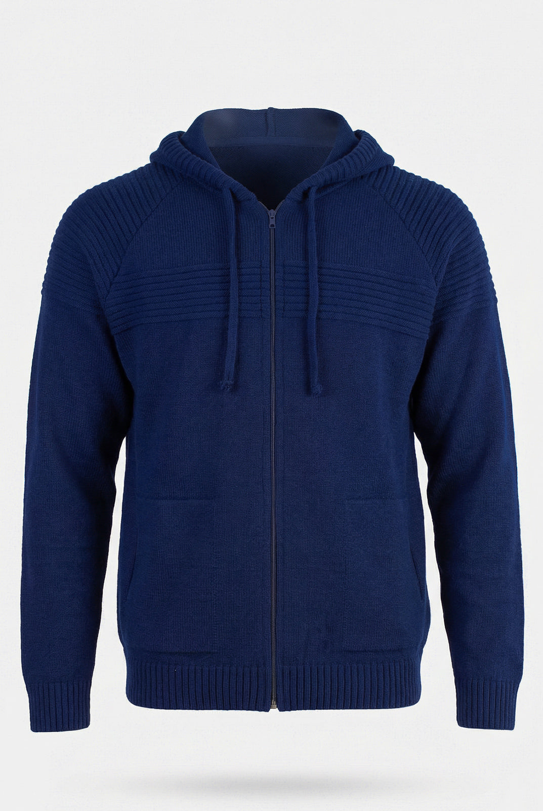 Jaqueta de malha manga raglan 50005