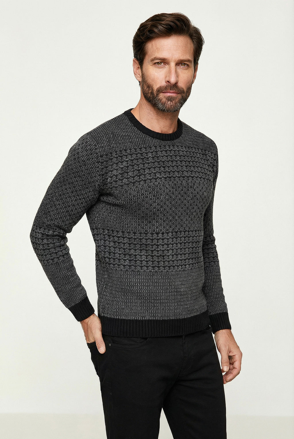 Blusão de malha masculino 50006