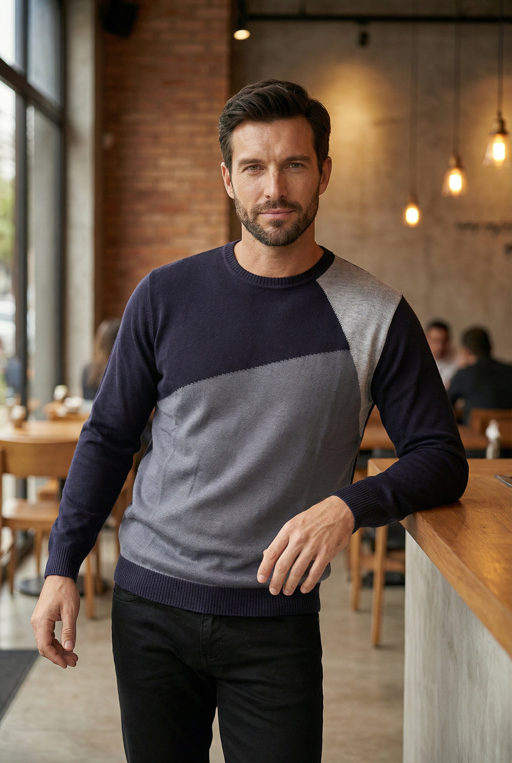 Blusa masculina de malha 50008