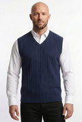 Colete de malha masculino 50009