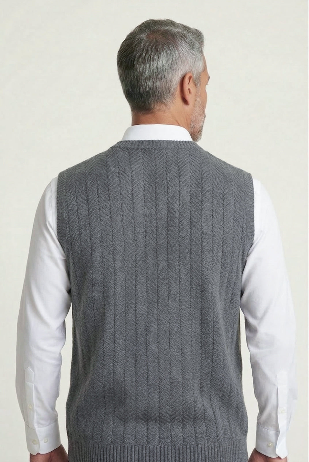 Colete de malha masculino 50009