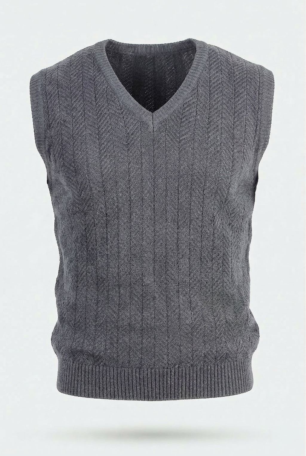 Colete de malha masculino 50009