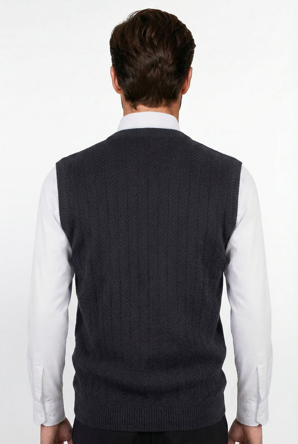 Colete de malha masculino 50009