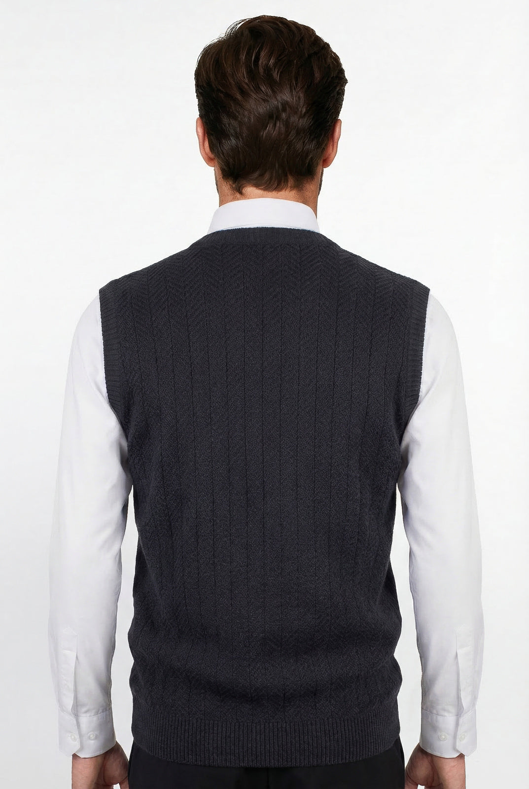 Colete de malha masculino 50009