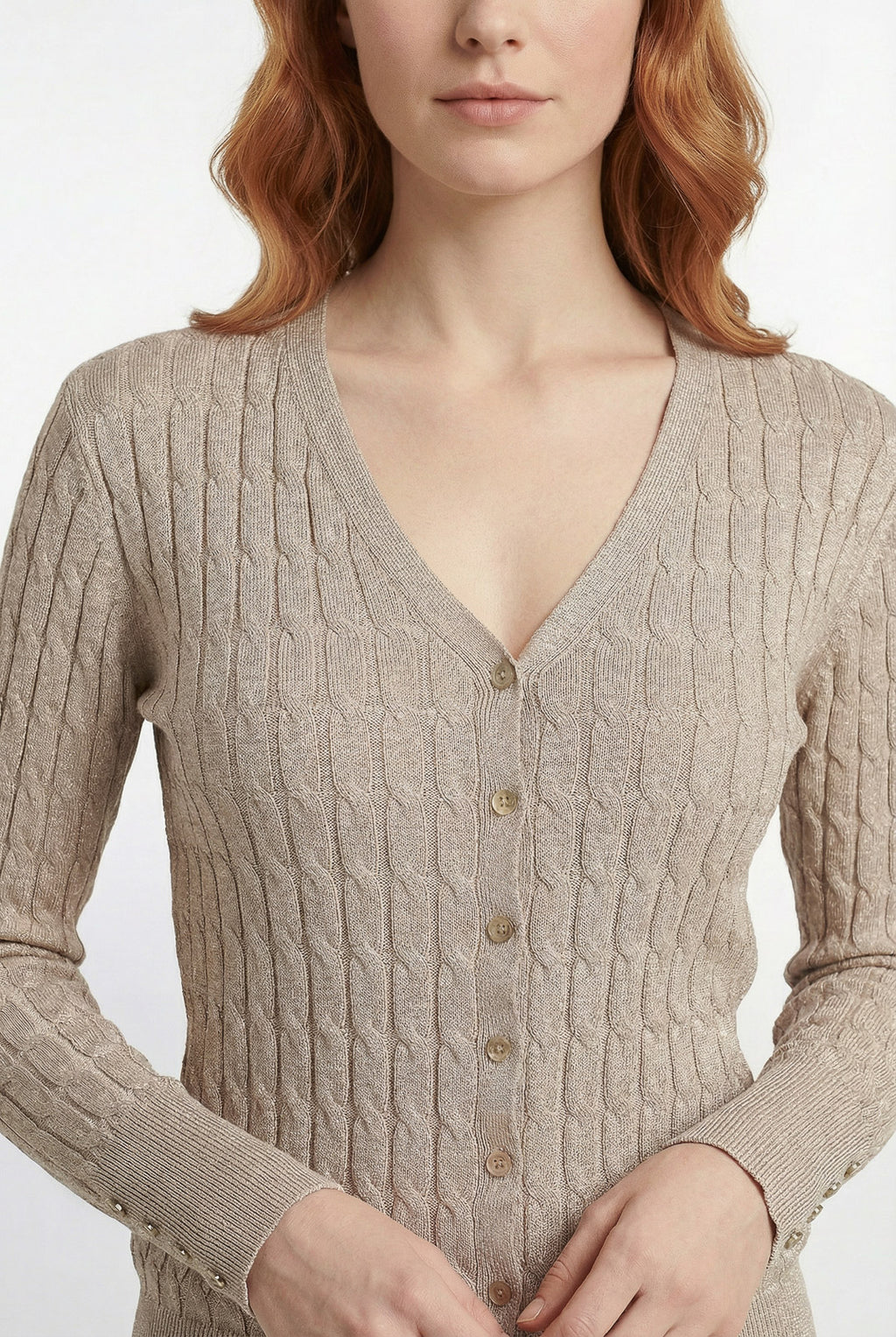 Casaco cardigan com botões 70870