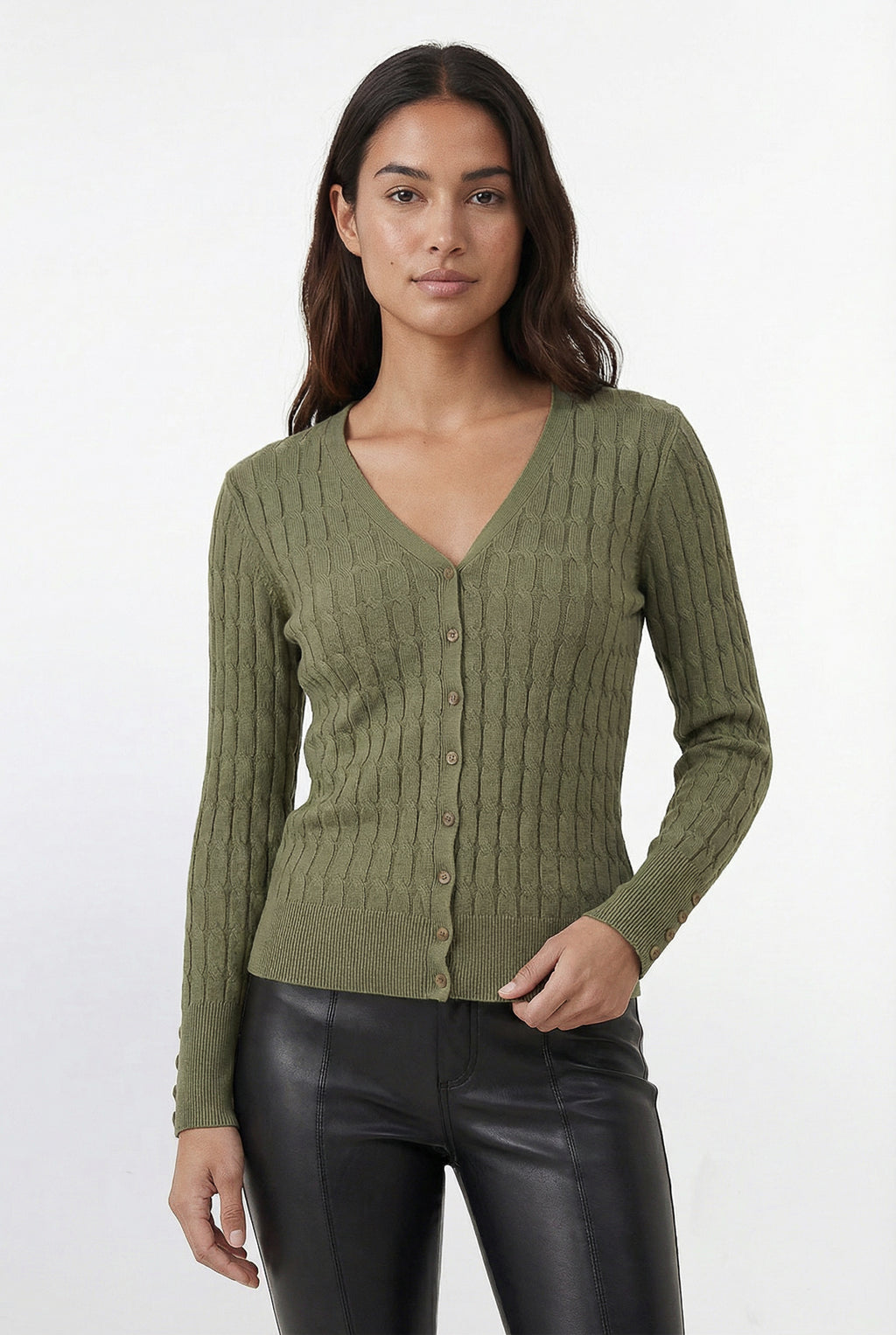 Casaco cardigan com botões 70870