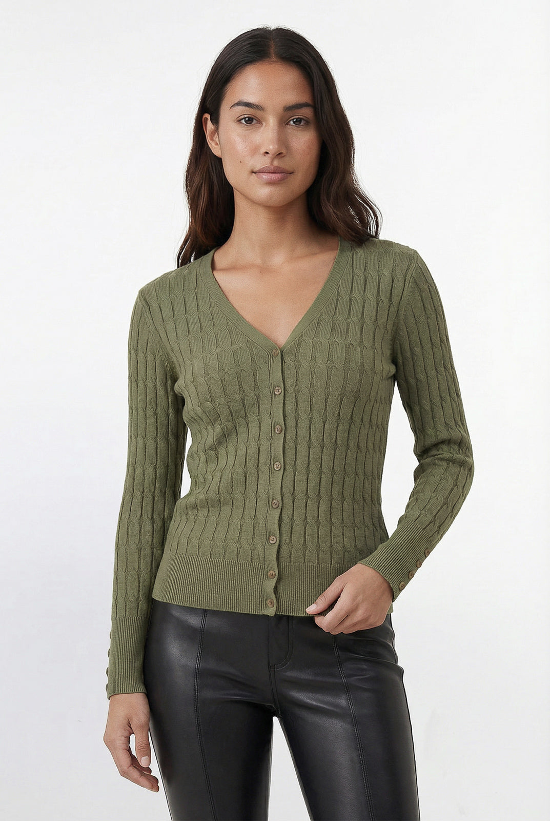 Casaco cardigan com botões 70870