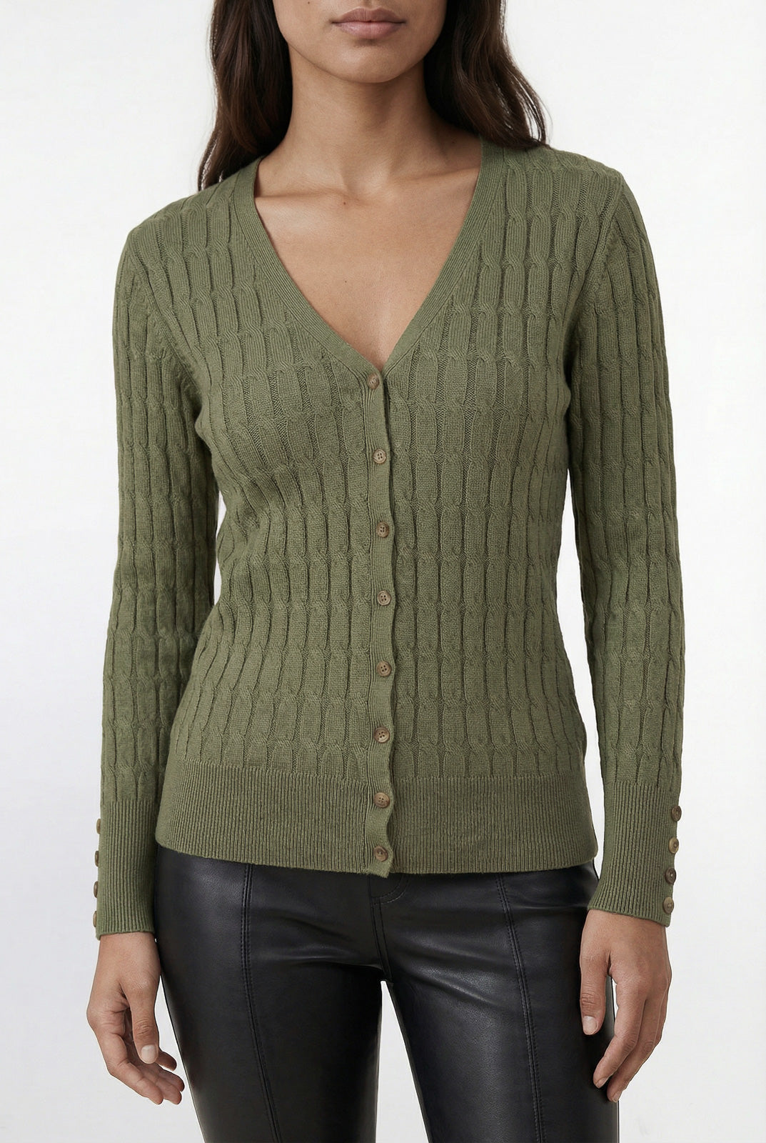 Casaco cardigan com botões 70870