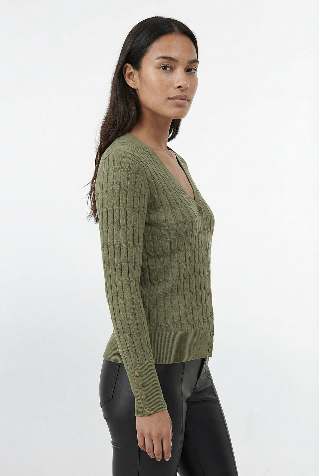 Casaco cardigan com botões 70870