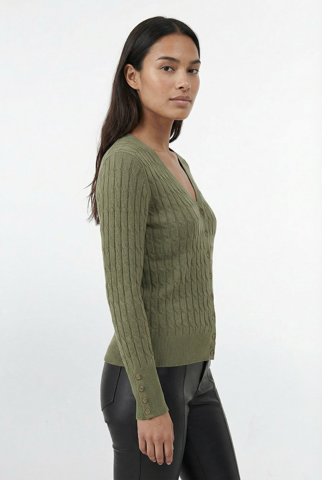 Casaco cardigan com botões 70870