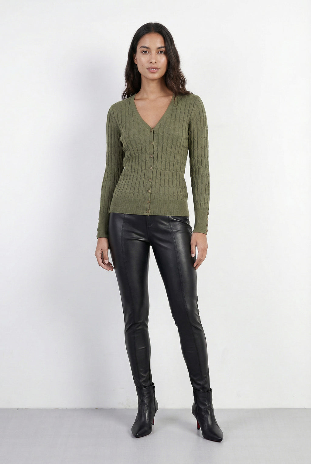Casaco cardigan com botões 70870