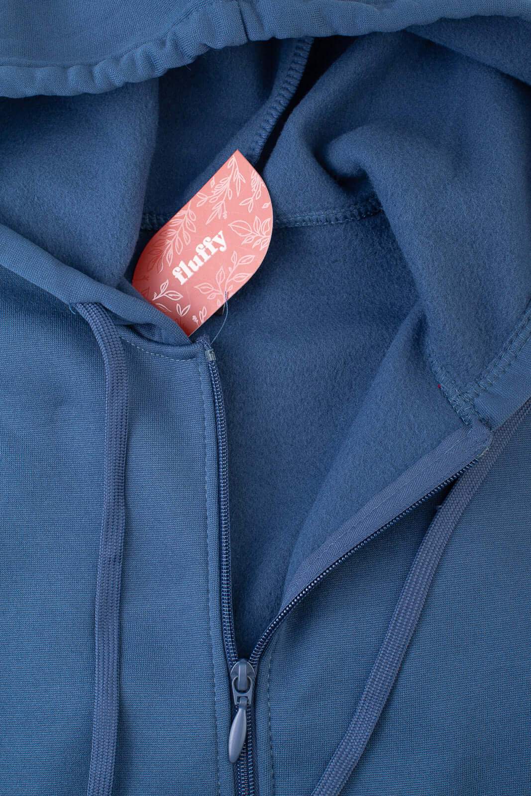 Jaqueta feminina moletinho com capuz 80001 - Enluaze