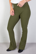 Calça flare cintura alta feminina 80020 — Enluaze, foto 17