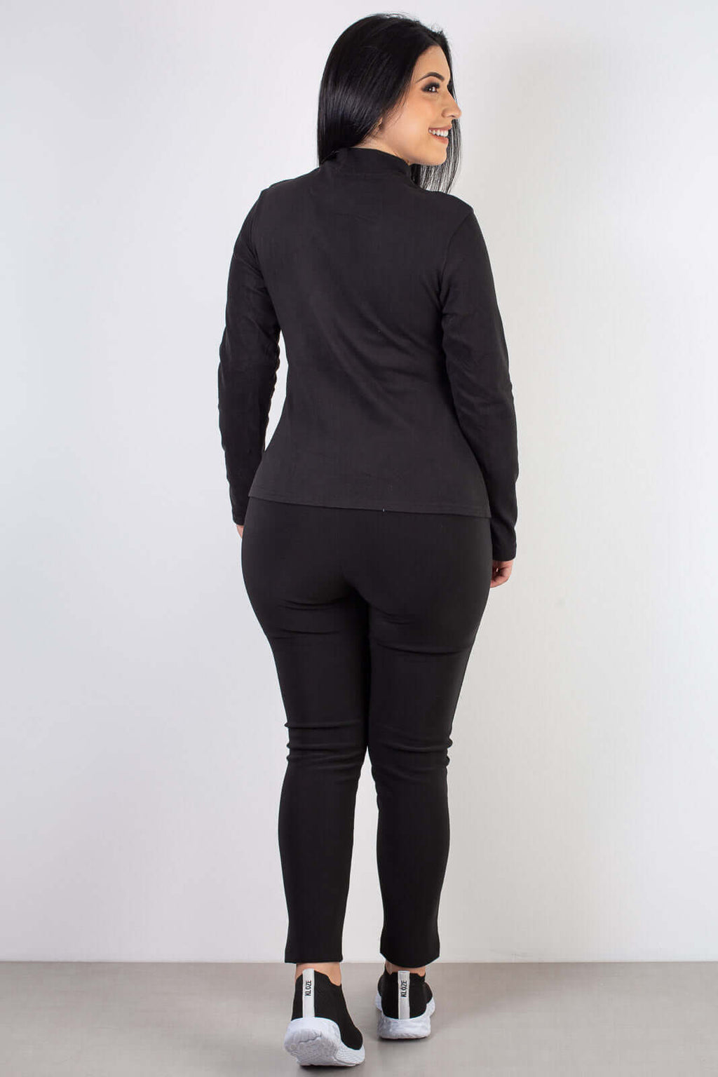 Blusa térmica segunda pele gola rolê 87356 - Enluaze