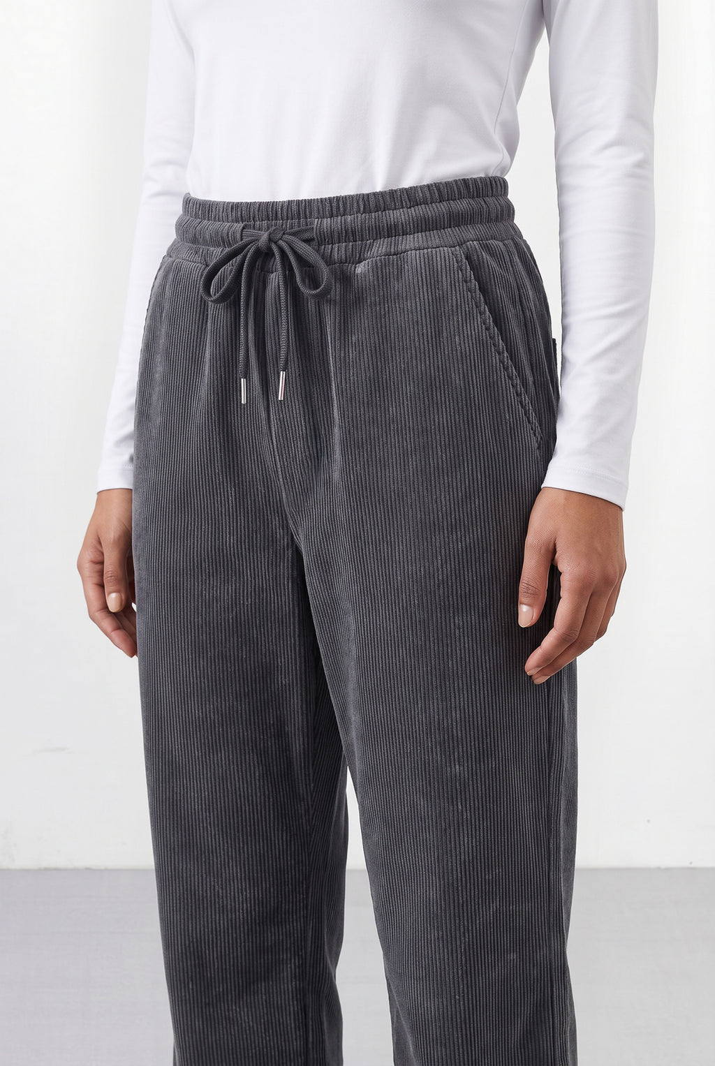 Calça reta feminina veludo 61534