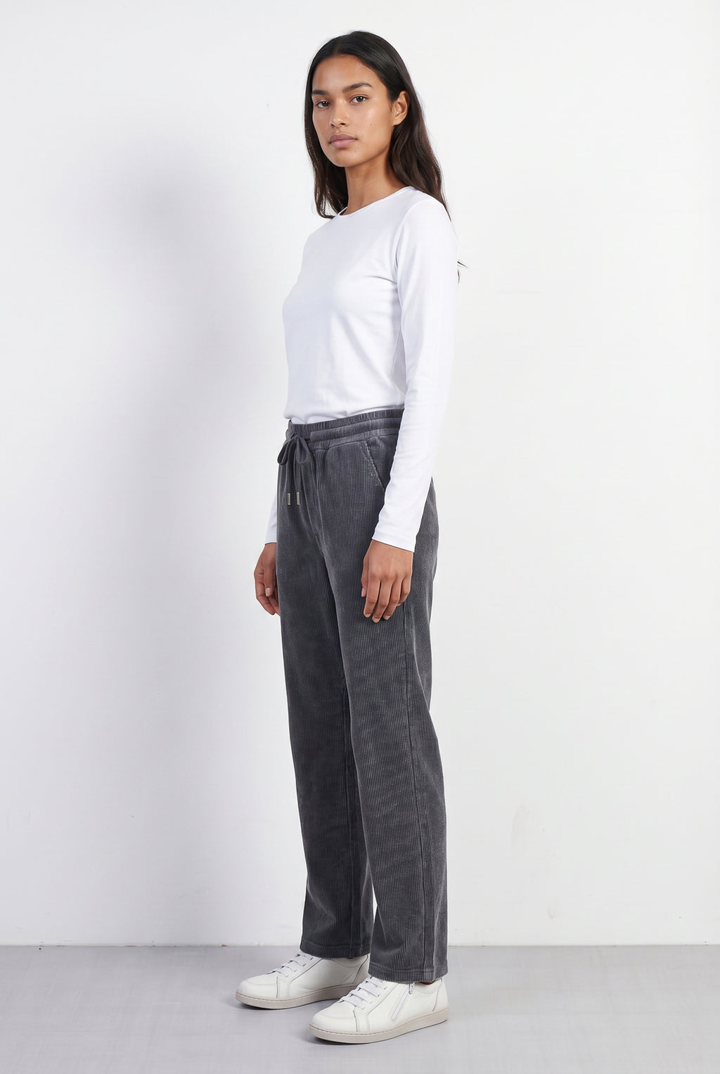 Calça reta feminina veludo 61534