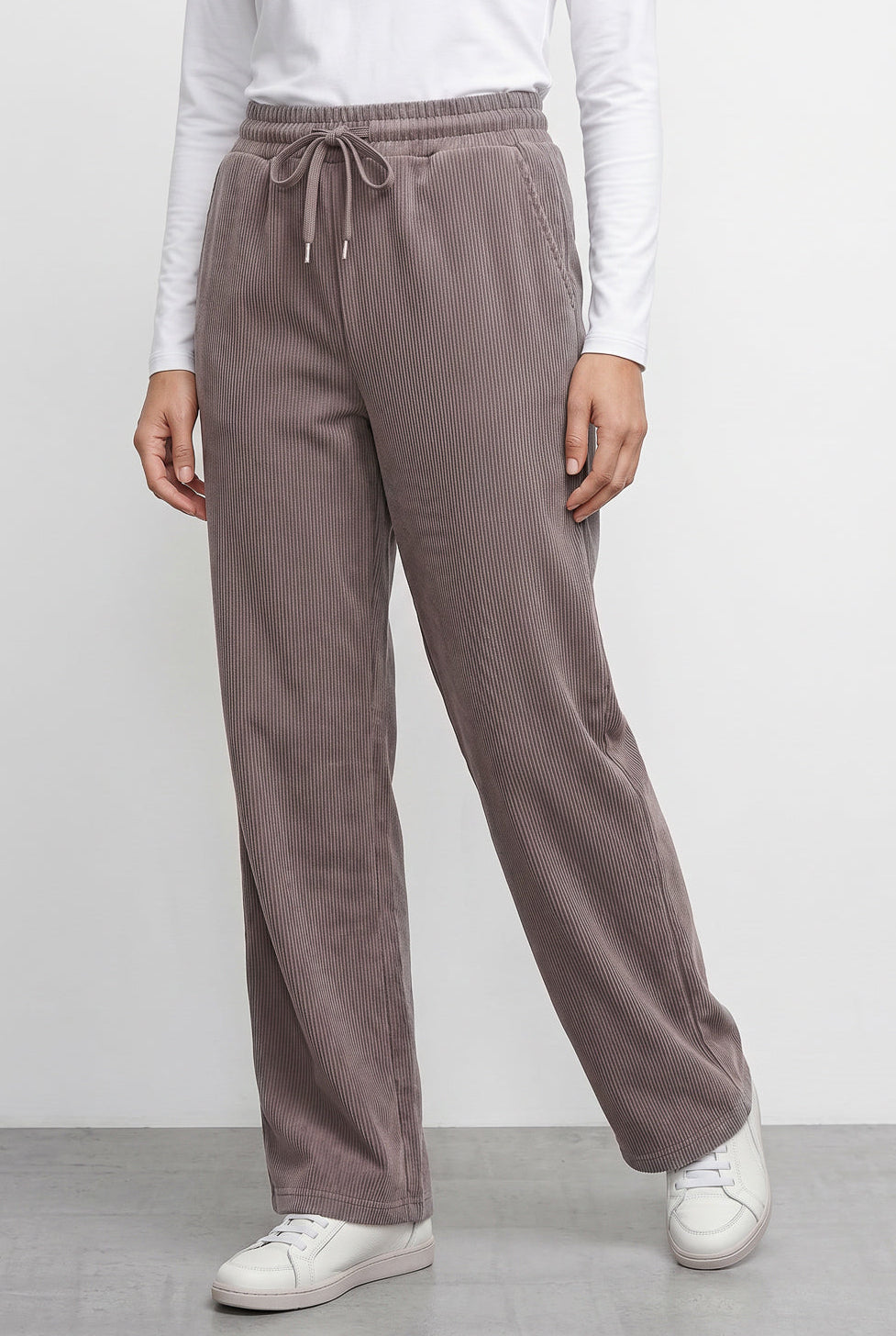 Calça reta feminina veludo 61534