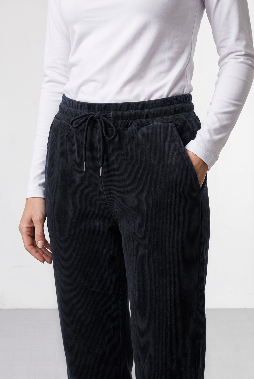 Calça reta feminina veludo 61534