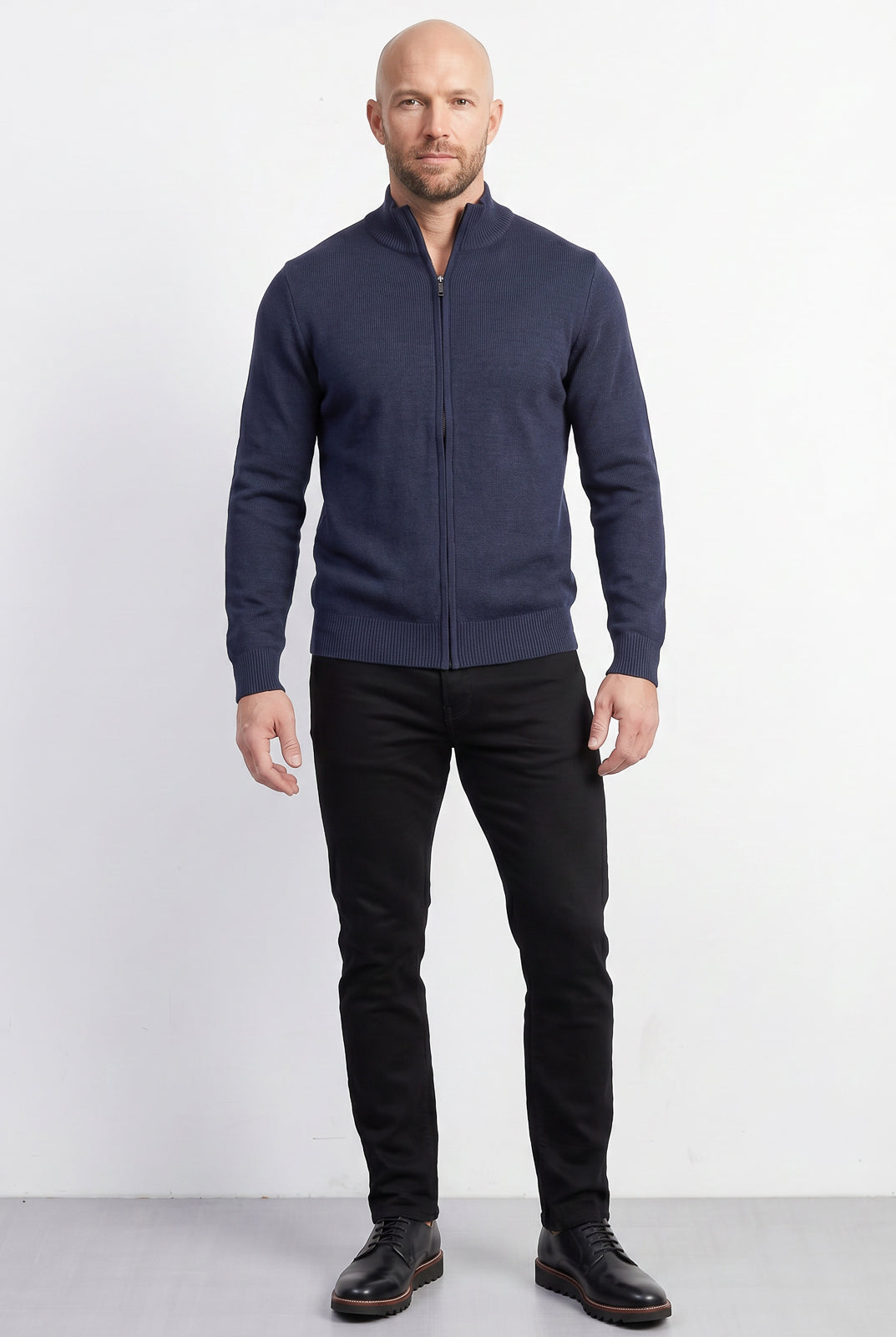 Jaqueta masculina malha leve 69225
