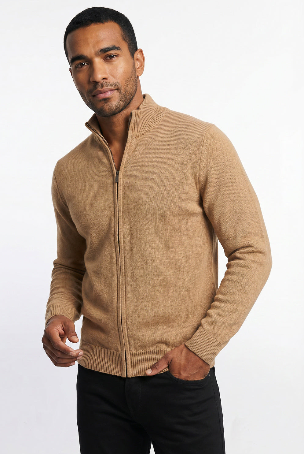 Jaqueta masculina malha leve 69225