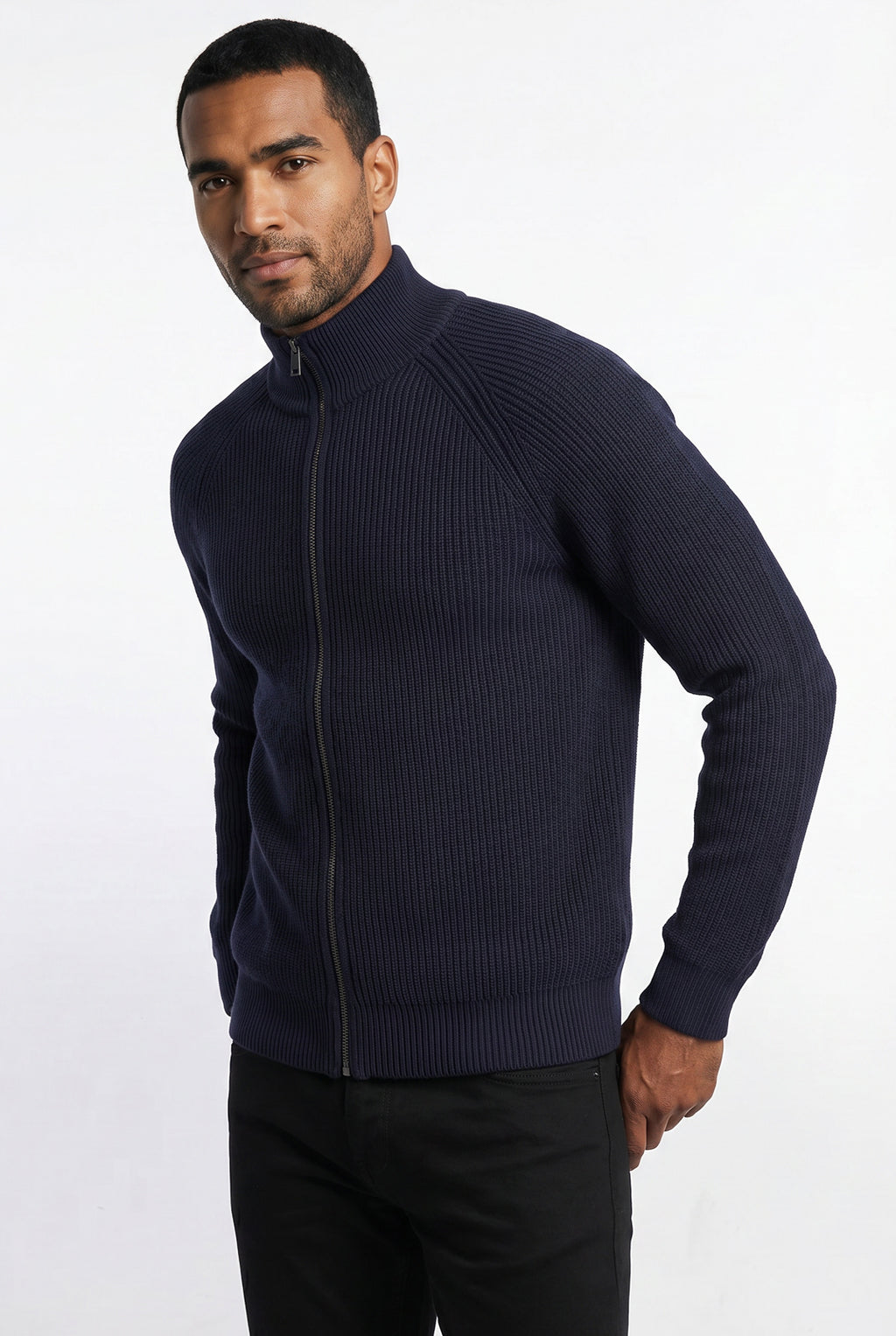 Jaqueta masculina tricot 69231