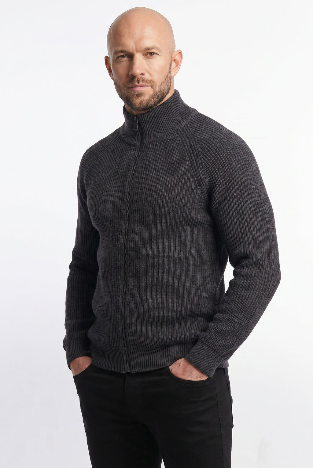 Jaqueta masculina tricot 69231