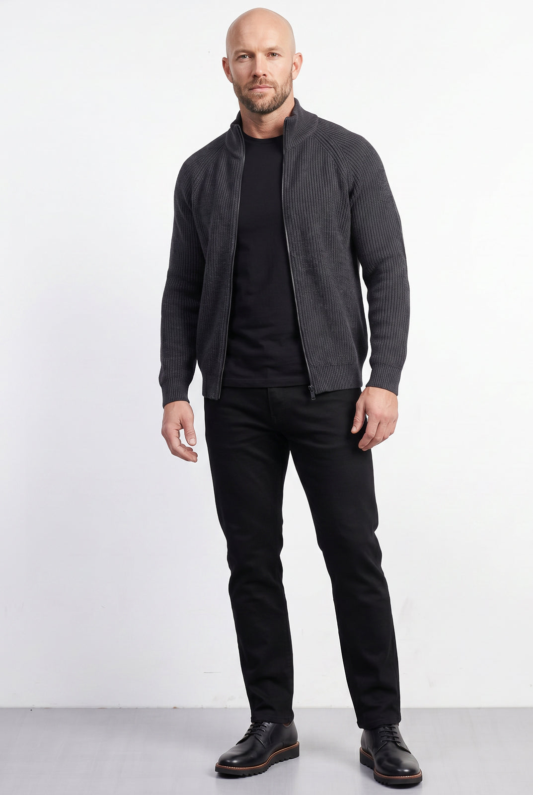 Jaqueta masculina tricot 69231