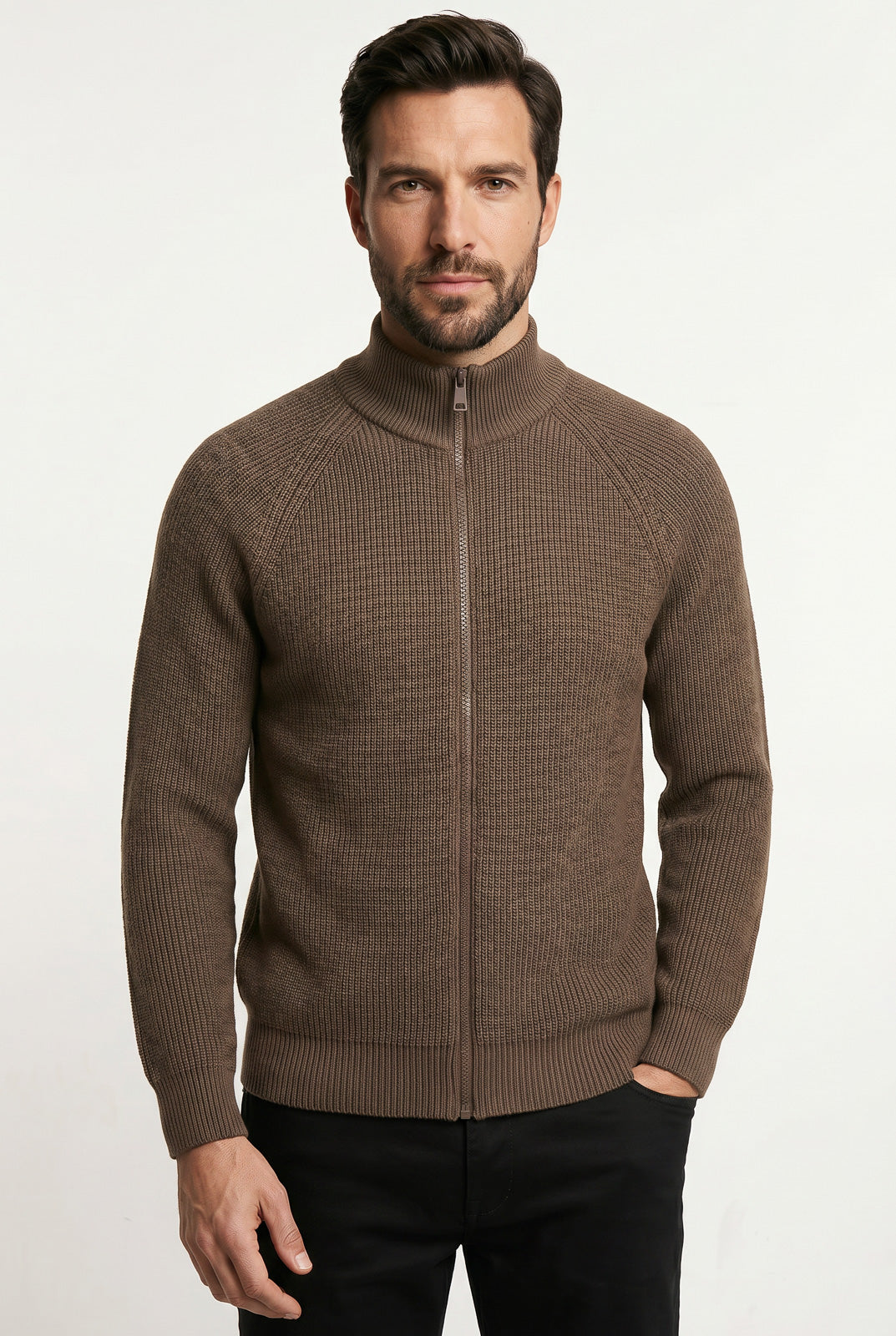 Jaqueta masculina tricot 69231