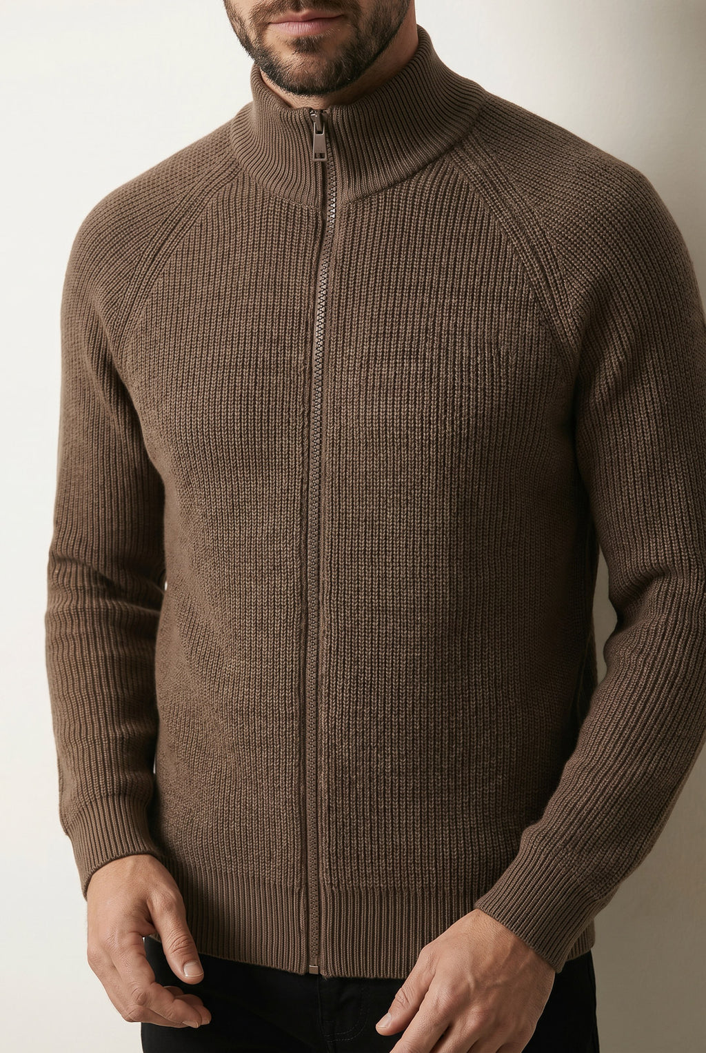 Jaqueta masculina tricot 69231