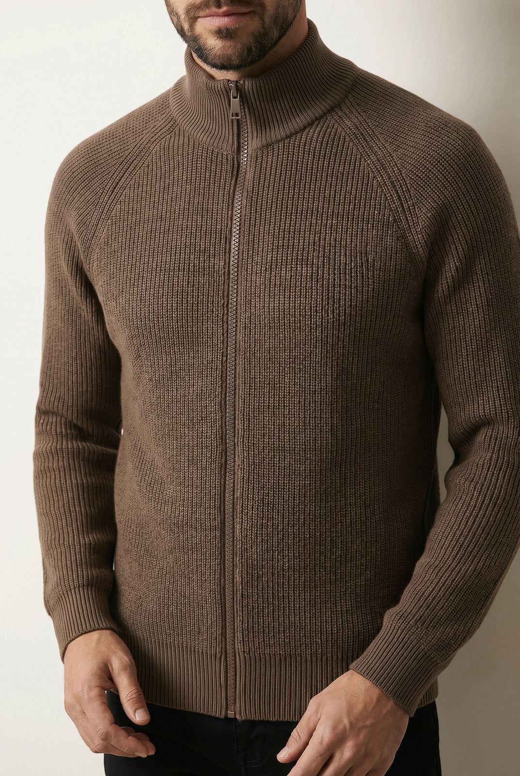 Jaqueta masculina tricot 69231