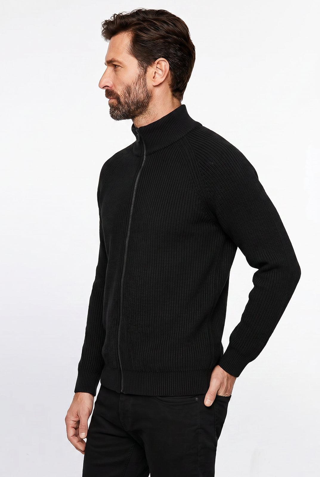 Jaqueta masculina tricot 69231