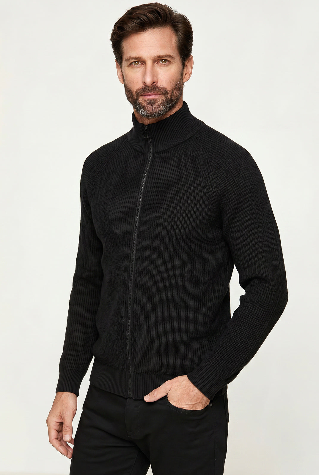 Jaqueta masculina tricot 69231