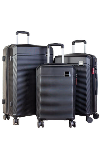 Kit 3 malas de viagem Abs 20" 24" 28" Vancouver