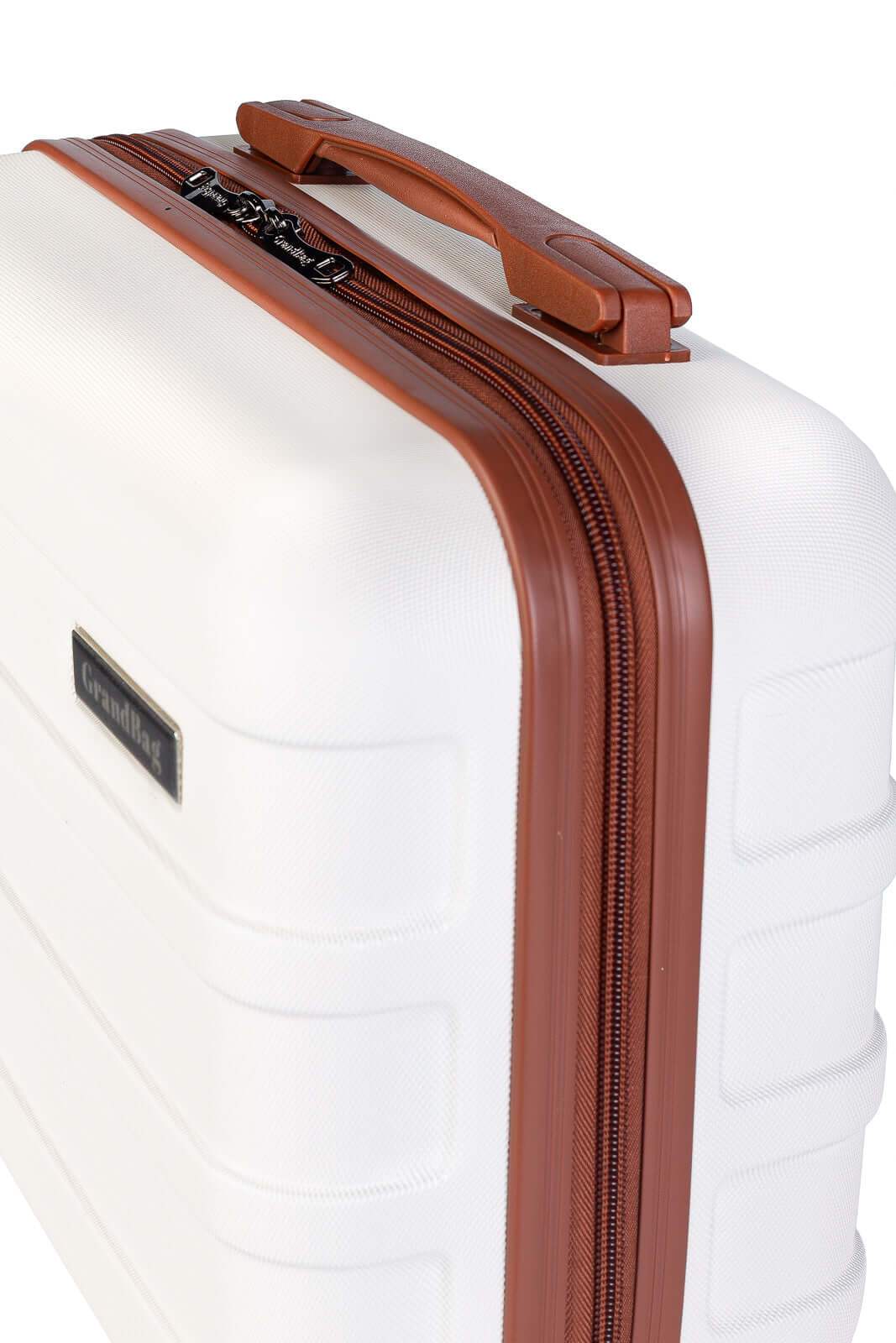 Kit 3 malas de viagem Abs 14" 20" 24" Nevada - Enluaze