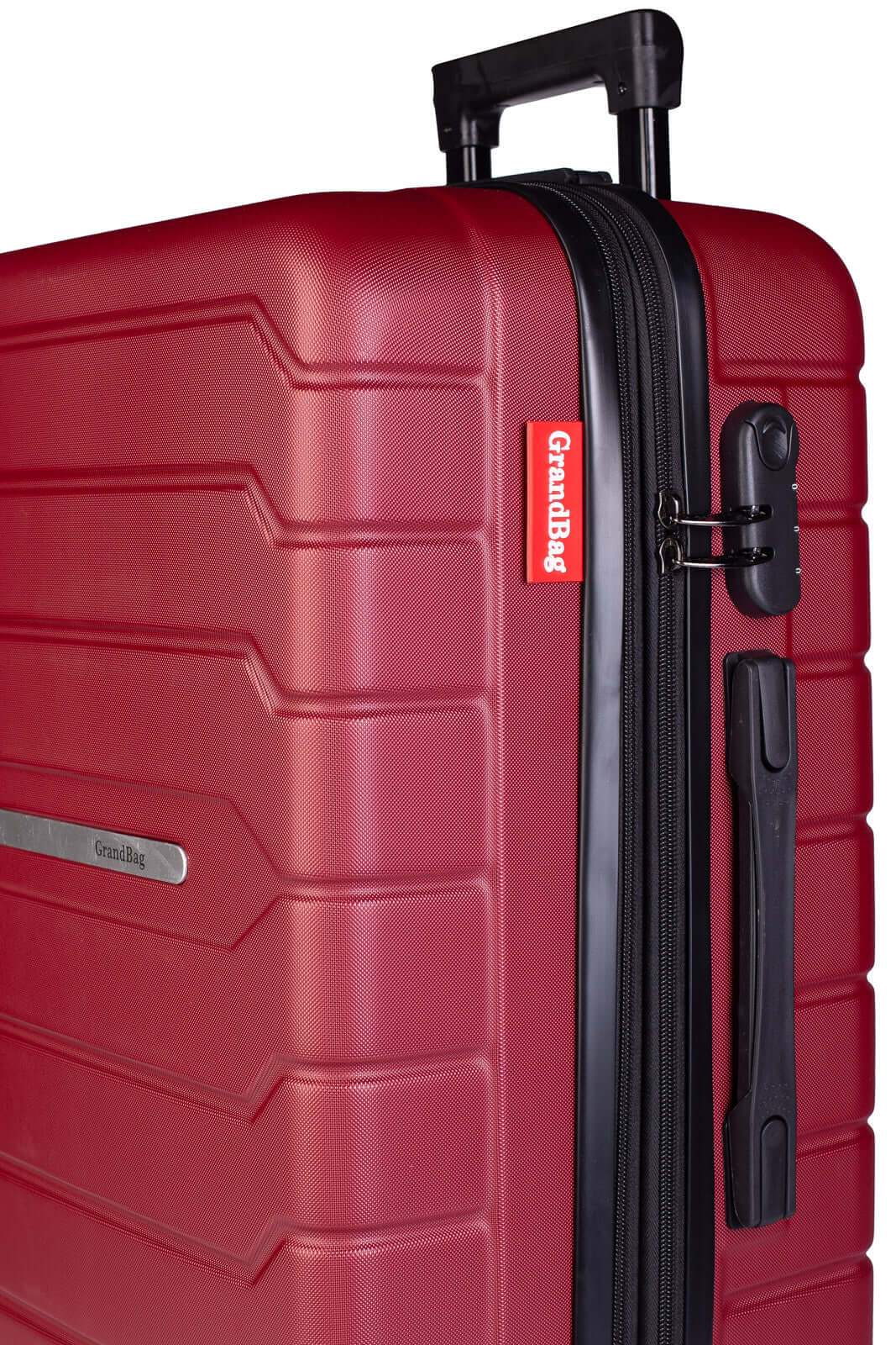 Kit 3 malas de viagem Abs 20" 24" 28" Arizona - Enluaze