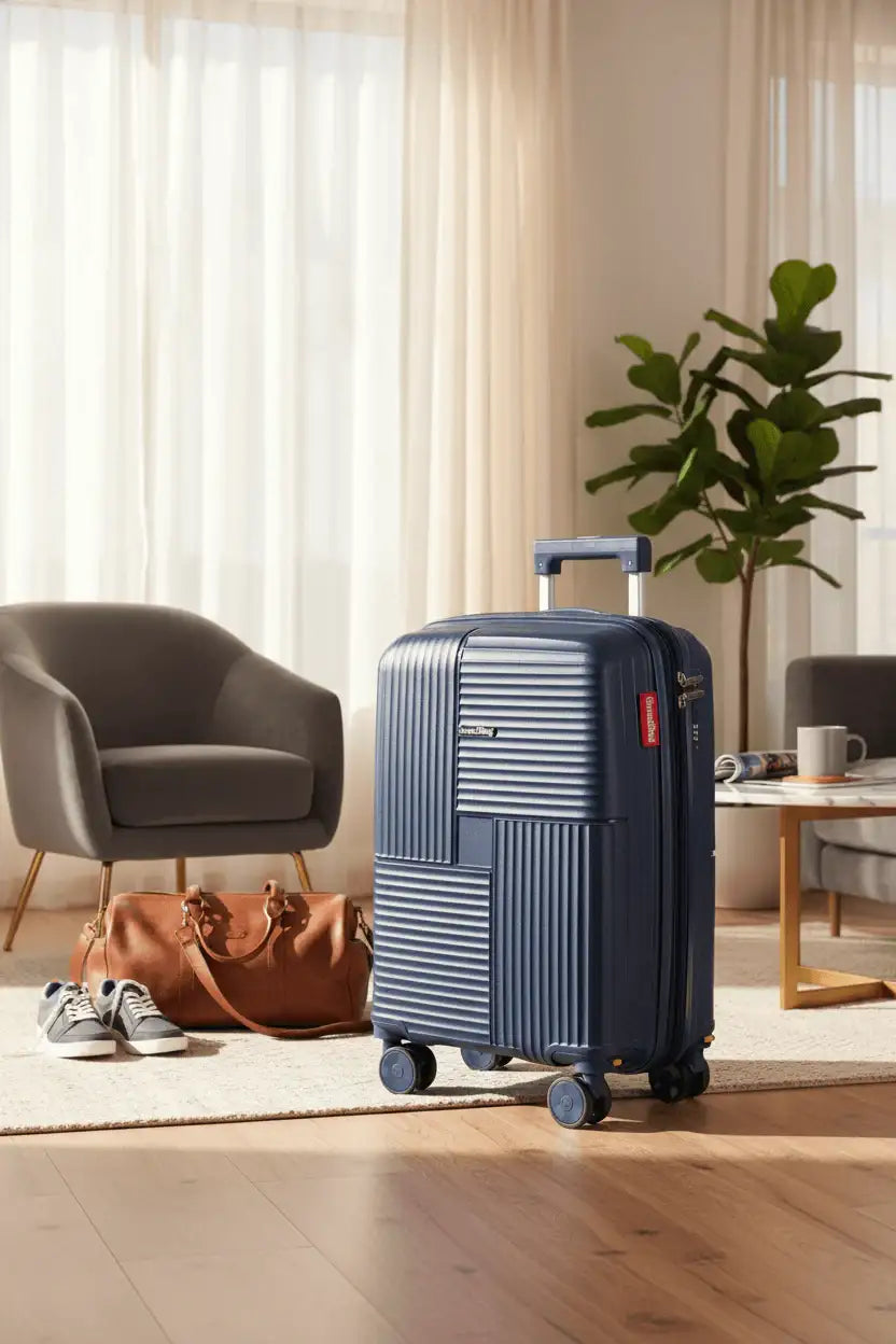 Mala de bordo viagem 20" polipropileno Atlanta - Enluaze