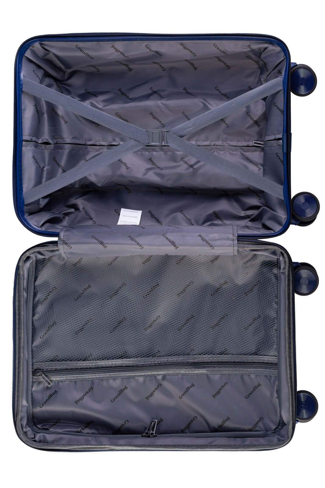 Mala de bordo viagem 20" polipropileno Atlanta - Enluaze