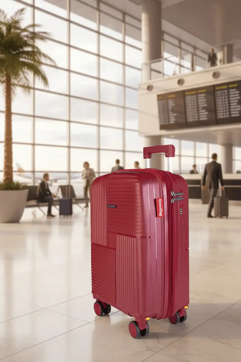 Mala de bordo viagem 20" polipropileno Atlanta - Enluaze