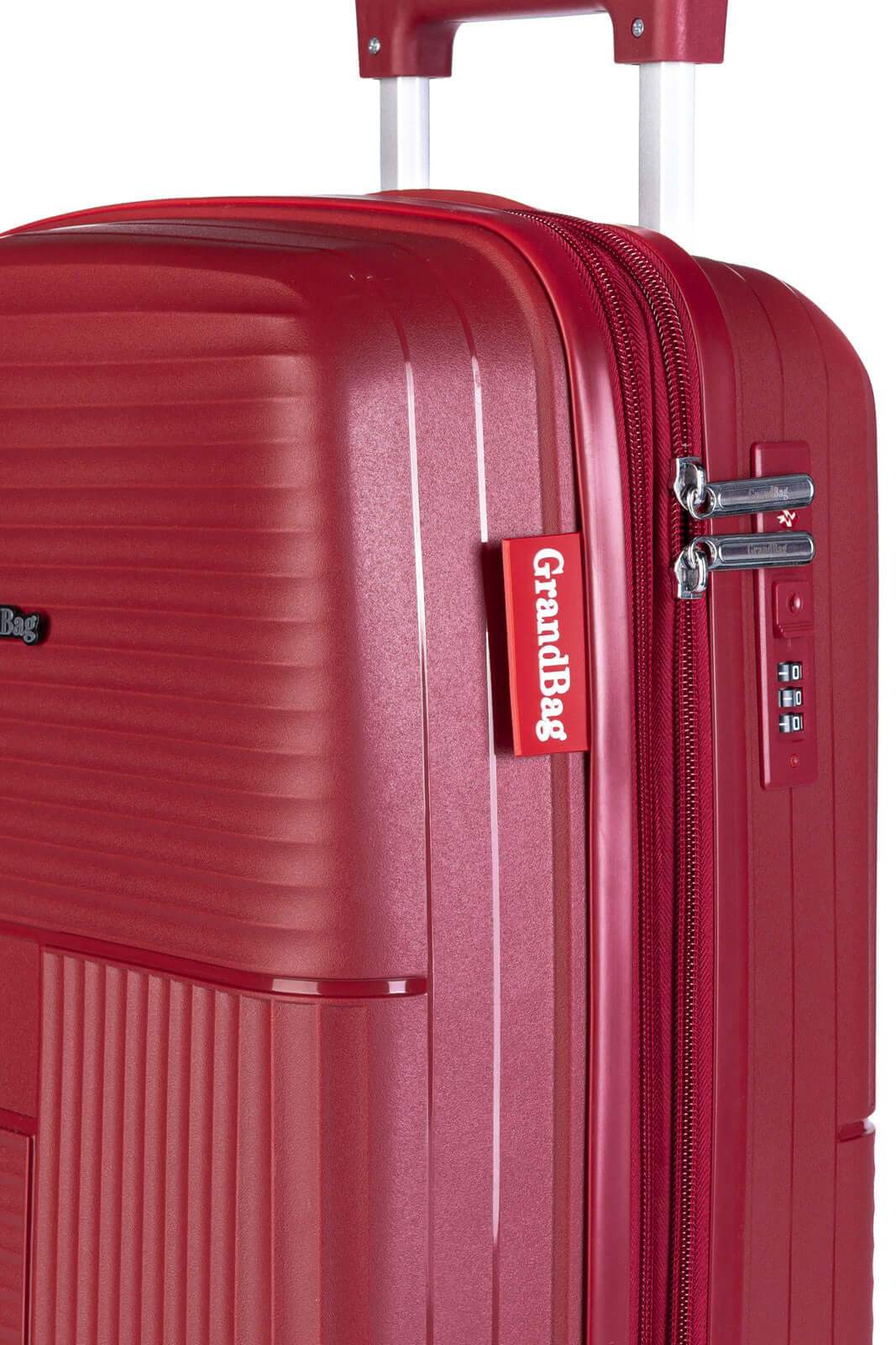 Mala de bordo viagem 20" polipropileno Atlanta - Enluaze