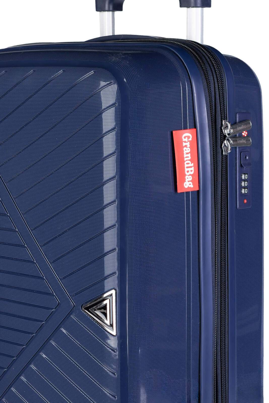 Mala de bordo viagem 20" polipropileno Detroit - Enluaze